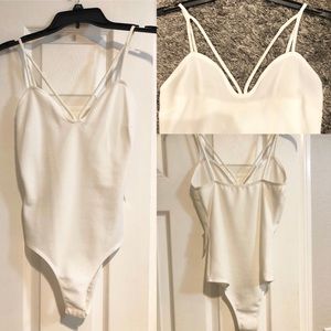 White Bodysuit! With tags!